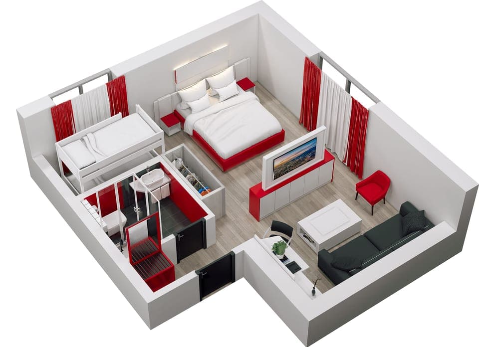 Junior Studio Suite | Floor plan
