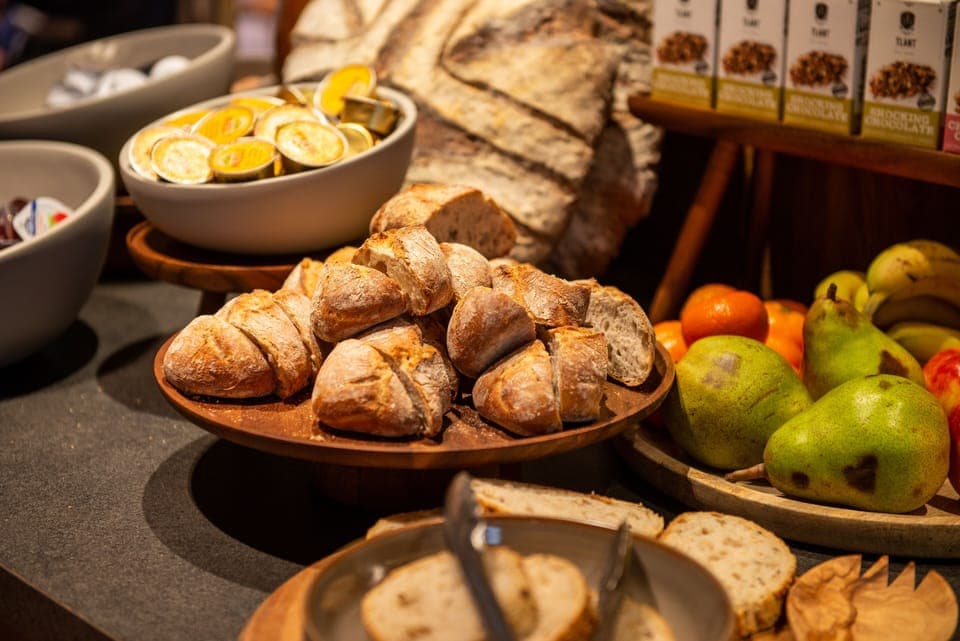 Daily buffet breakfast (EUR 25 per person)