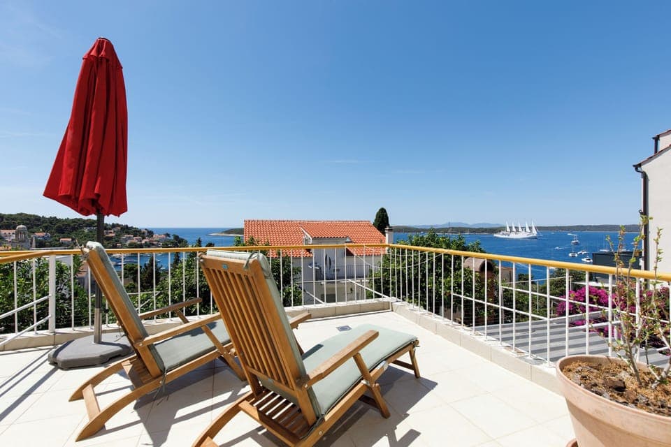 Double Room, Terrace, Sea View | Terrace/patio