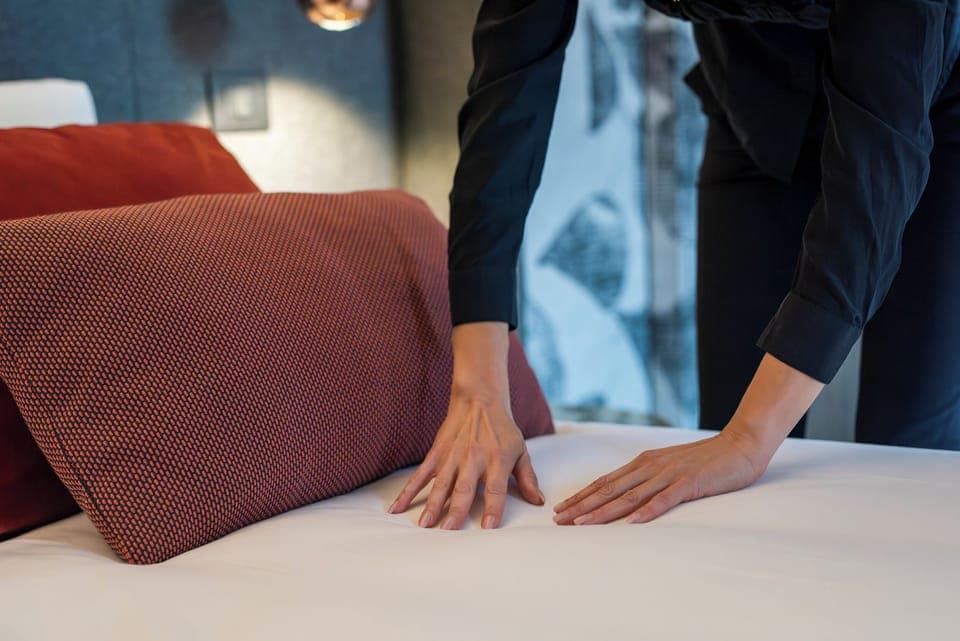 Deluxe Suite | Premium bedding, down comforters, memory foam beds, minibar