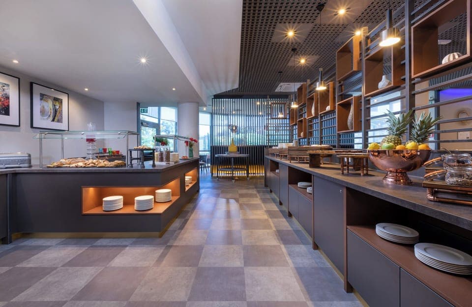 Daily buffet breakfast (EUR 12 per person)