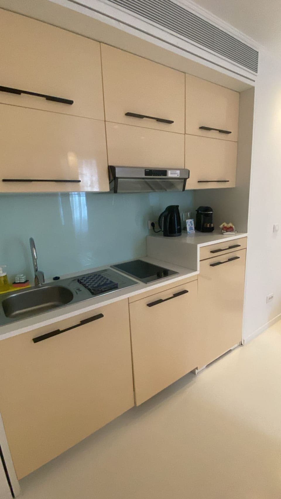Apartment, 1 Bedroom (1) | Private kitchen | Coffee/tea maker, electric kettle, cleaning supplies