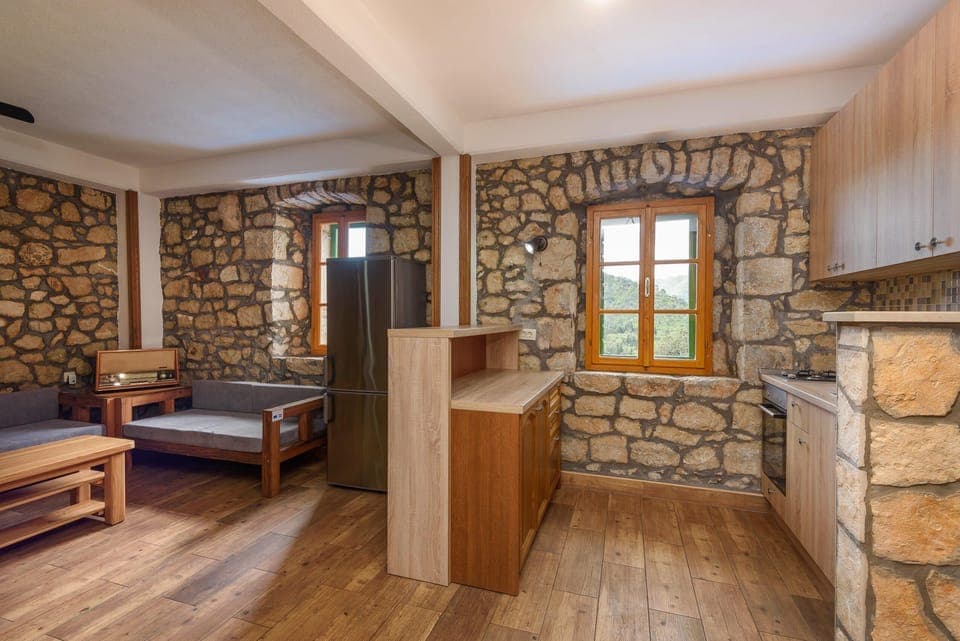 Villa (Two Bedroom Villa with Private Pool) | Private kitchen | Fridge