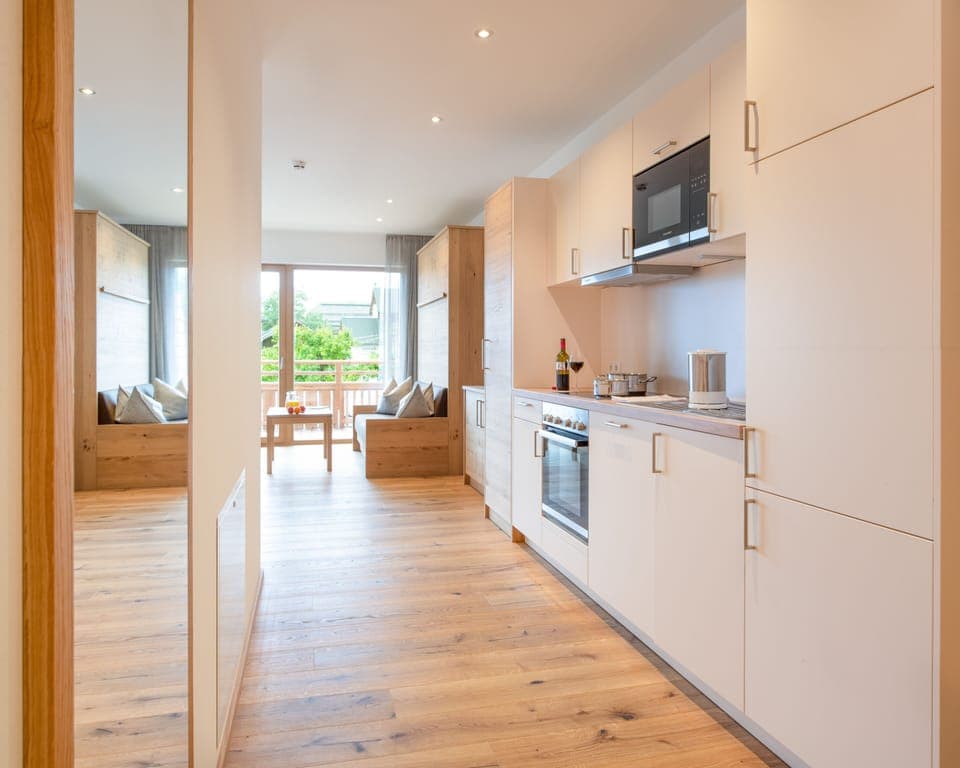 Apartment, 2 Bedrooms, Sauna (Bergnelke) | Private kitchen