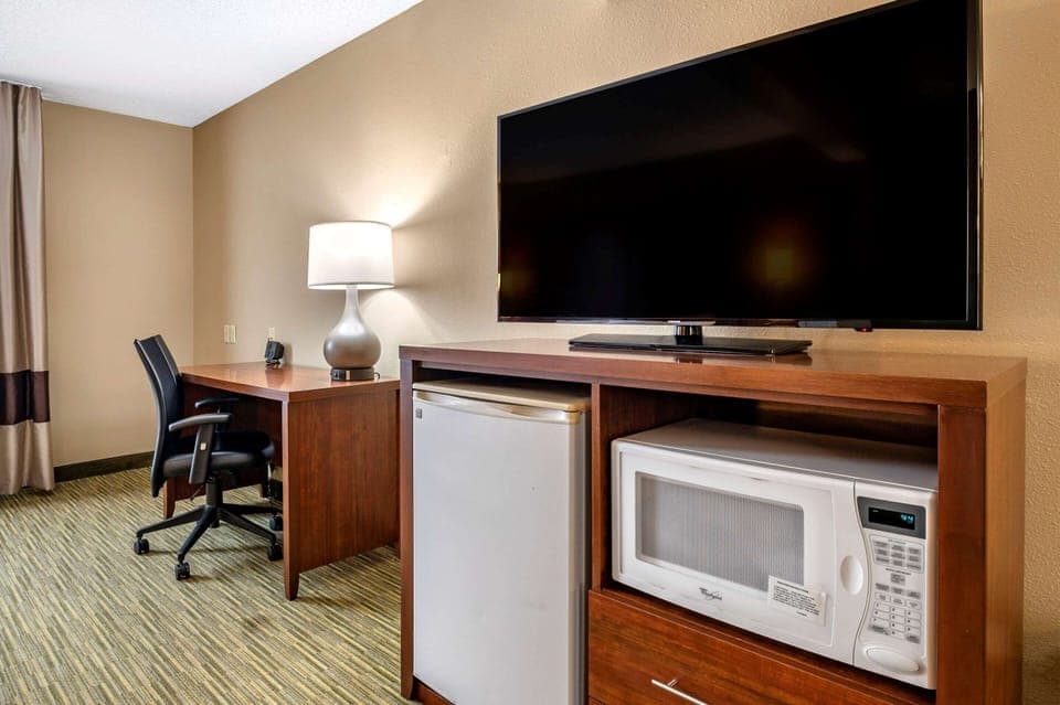Suite, 1 King Bed, Accessible, Non Smoking | Desk, iron/ironing board, free cribs/infant beds, rollaway beds