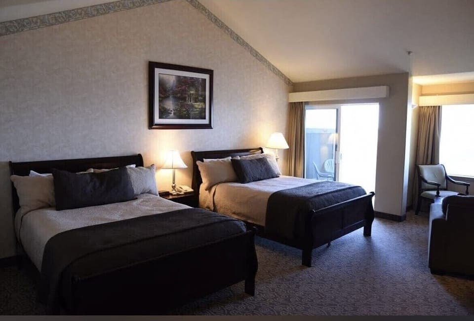 Classic Room, 2 Queen Beds | Pillowtop beds, in-room safe, desk, blackout drapes