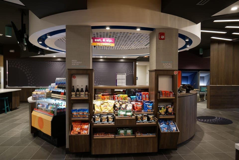 Check-in/check-out kiosk