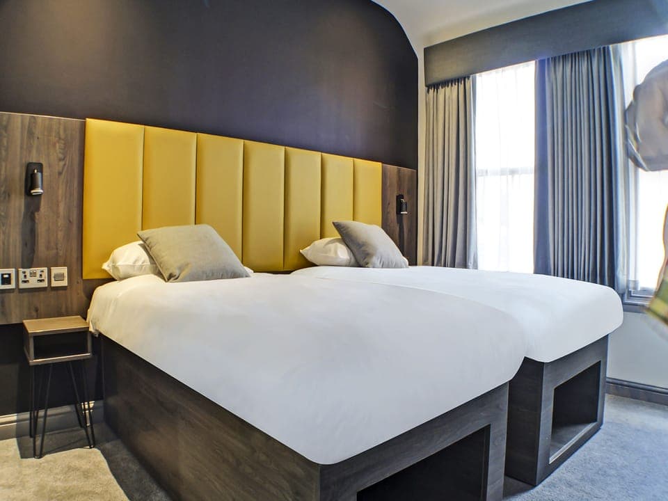 Deluxe Twin Room | Desk, iron/ironing board, free WiFi, bed sheets