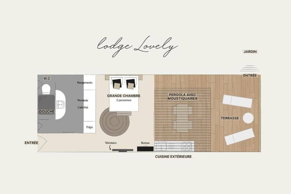 Lodge Lovely | Floor plan