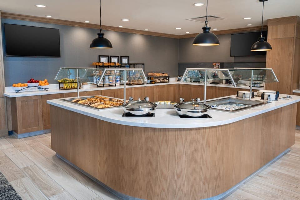 Free buffet breakfast