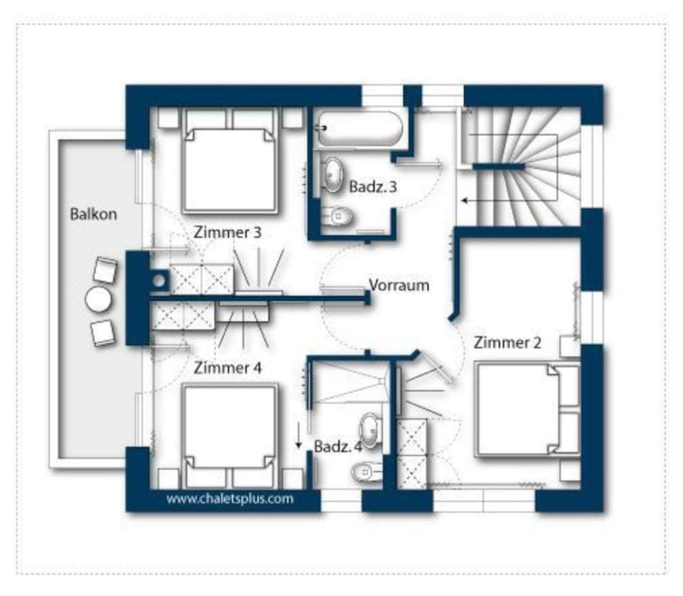 Chalet | Floor plan