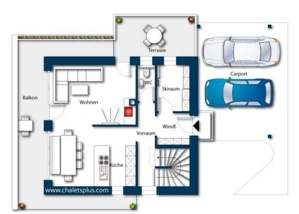 Chalet | Floor plan