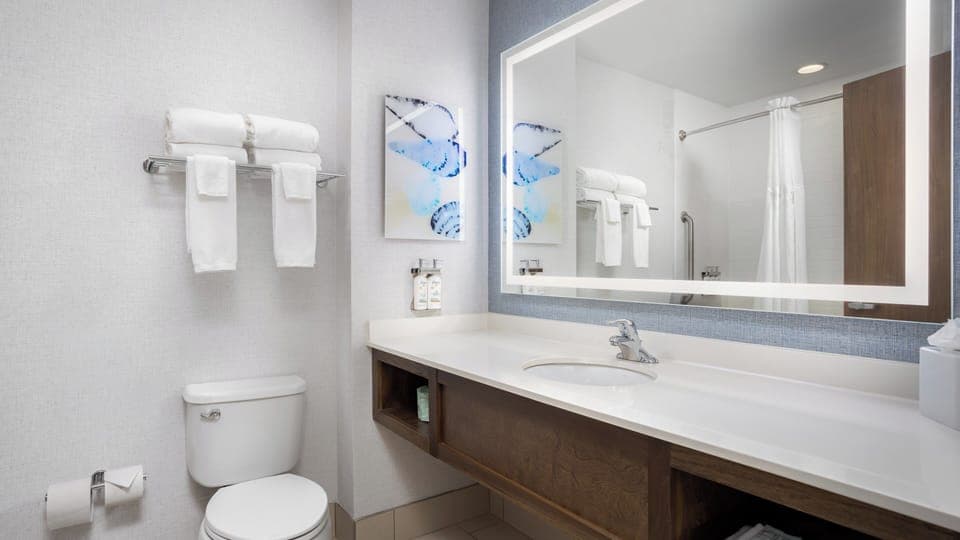 In-room safe, desk, blackout drapes, iron/ironing board
