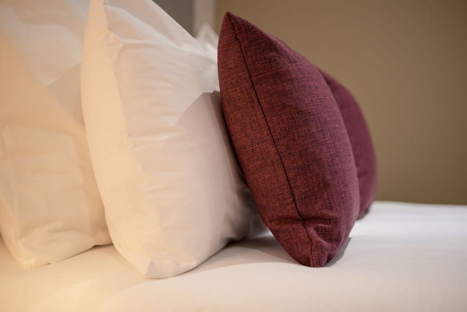 Comfort Double Room | In-room safe, desk, laptop workspace, blackout drapes