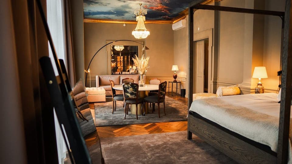 Rose Suite | Premium bedding, minibar, in-room safe, individually decorated