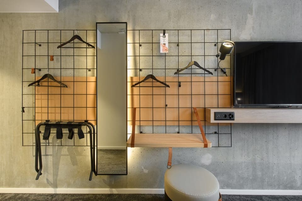 Desk, blackout drapes, free cribs/infant beds, free WiFi