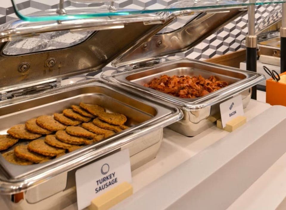 Free buffet breakfast