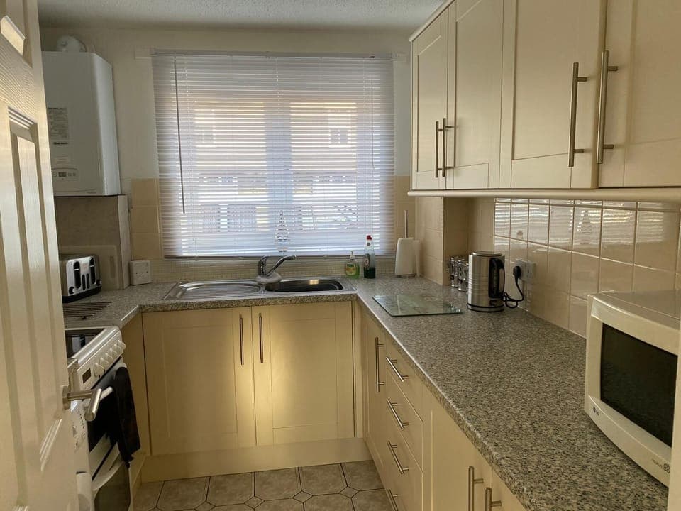 Apartment, 1 Bedroom | Private kitchen | Microwave, electric kettle, dining tables