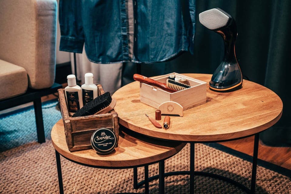 Premium bedding, down comforters, pillowtop beds, minibar