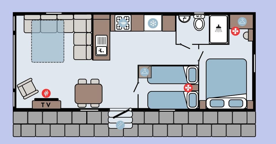 Deluxe Mobile Home | Bed sheets