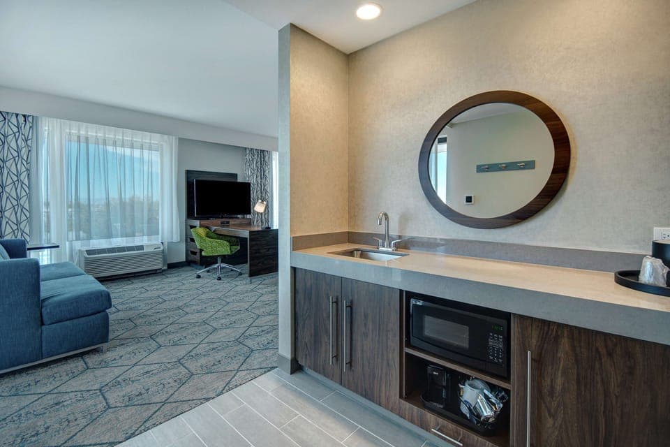 Desk, laptop workspace, soundproofing, iron/ironing board