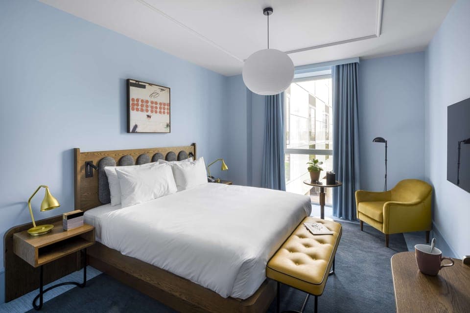 In-room safe, desk, blackout drapes, iron/ironing board