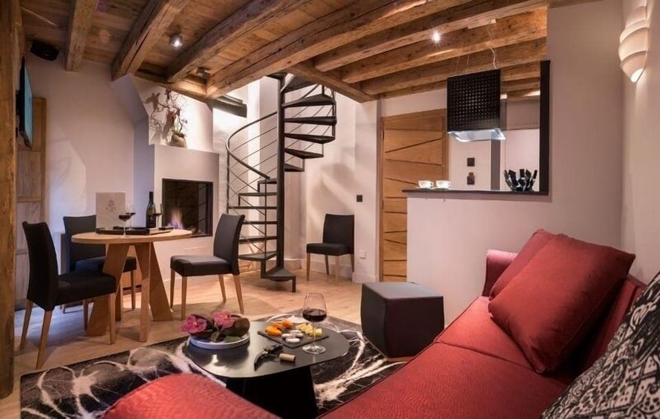 Duplex Apartment with Fireplace and Hammam | View from room