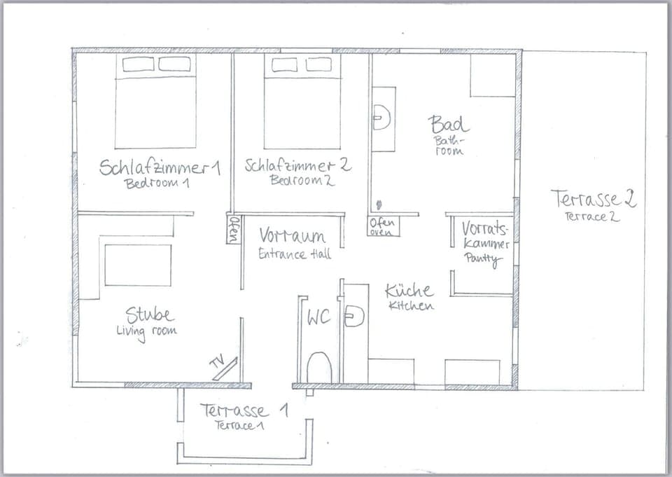Traditional Chalet | Floor plan