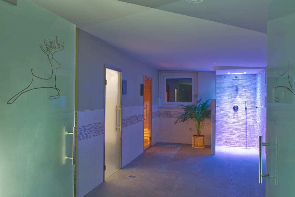 Sauna, steam room, massages