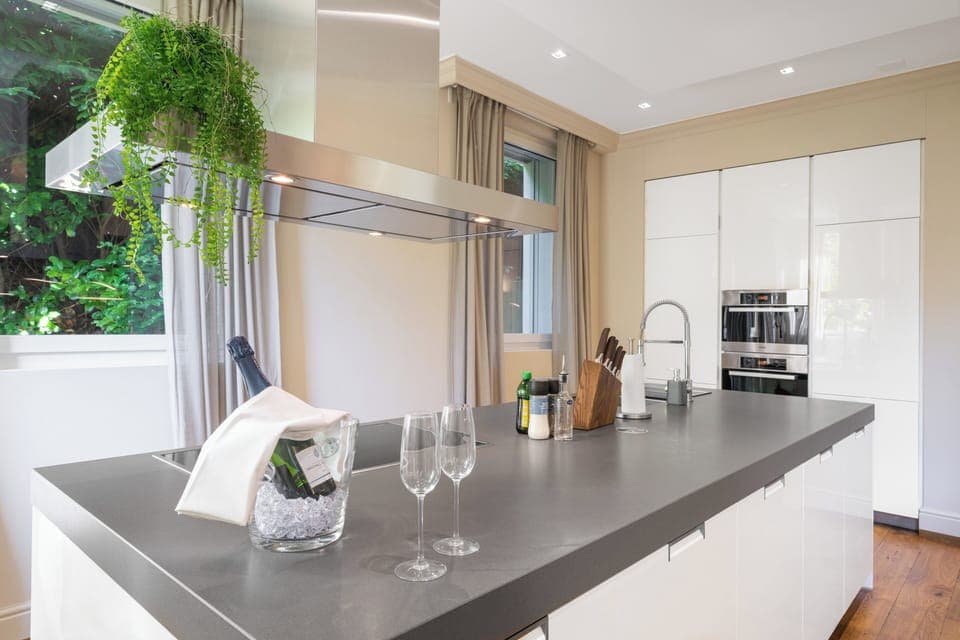 Premium bedding, down comforters, in-room safe, desk