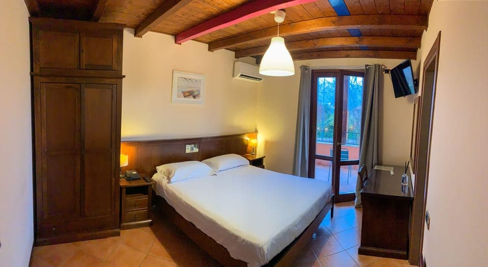 Down comforters, memory foam beds, in-room safe, individually decorated