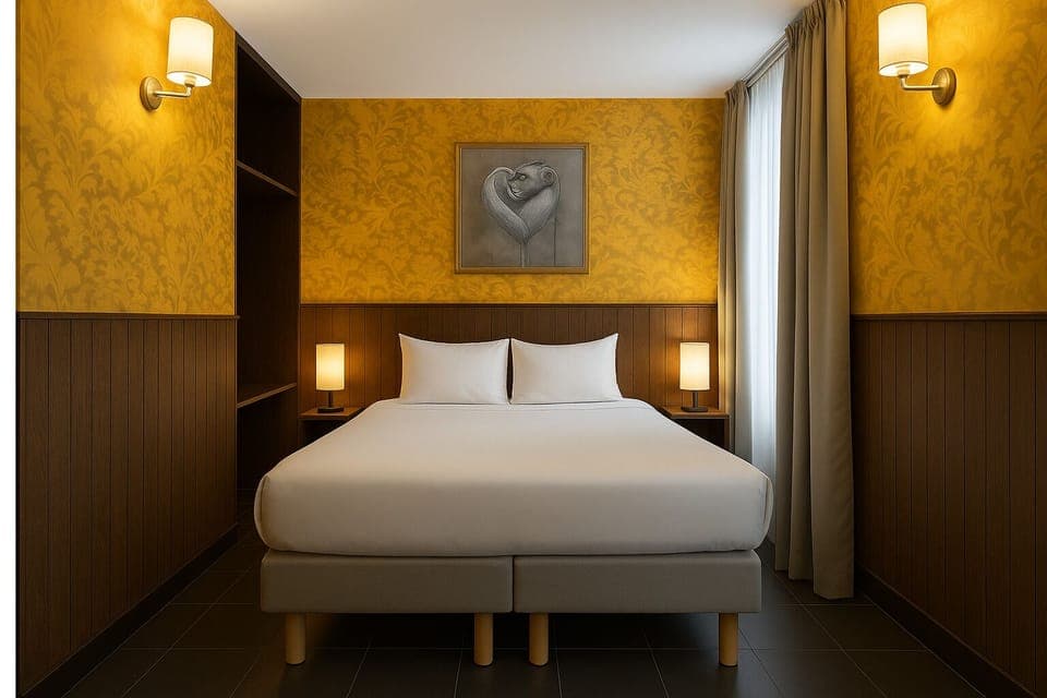 Superior Double Room | Desk, soundproofing, iron/ironing board, free WiFi