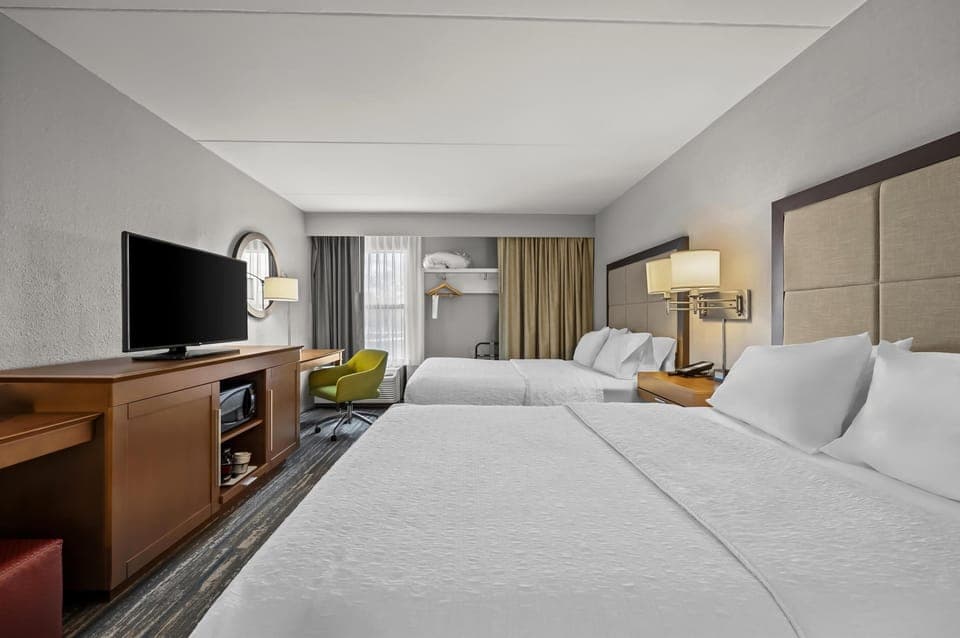 In-room safe, blackout drapes, iron/ironing board