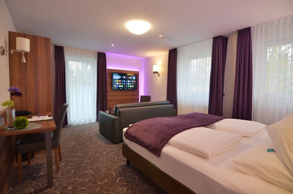 Premium Room | 1 bedroom, premium bedding, pillowtop beds, in-room safe