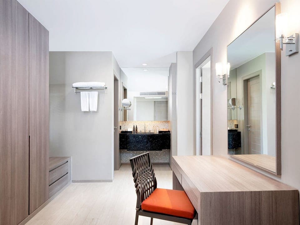 Villa, 1 Double Bed, Sea View (BAR noise 8PM - 2AM) | Bathroom | Shower, free toiletries, hair dryer, slippers