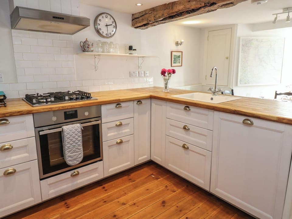 Fridge, dishwasher, electric kettle, toaster