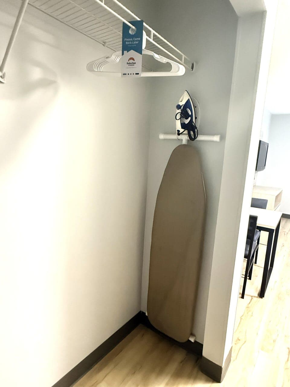 Desk, iron/ironing board, free WiFi, bed sheets