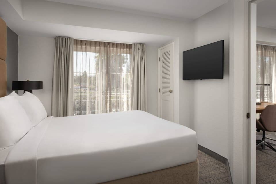 Suite, 1 Bedroom | In-room safe, desk, laptop workspace, iron/ironing board