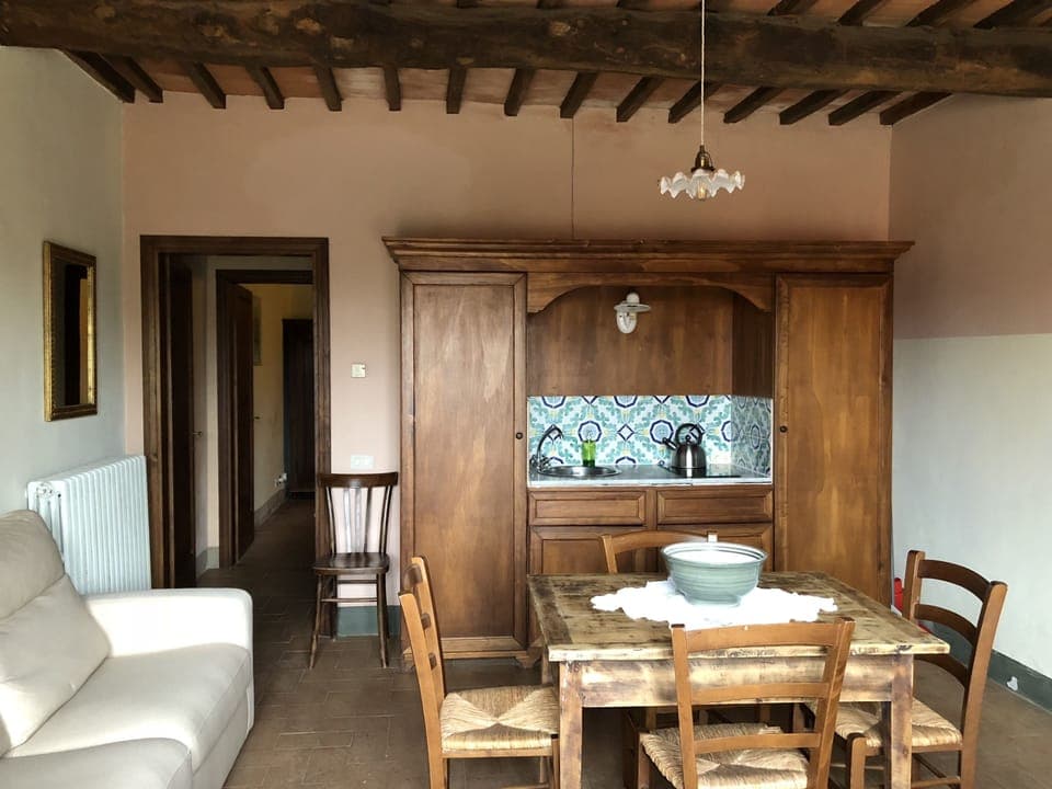 Superior Apartment, 1 Double Bed with Sofa bed, Kitchenette (air condition) | Living area | 32-inch flat-screen TV with satellite channels, TV