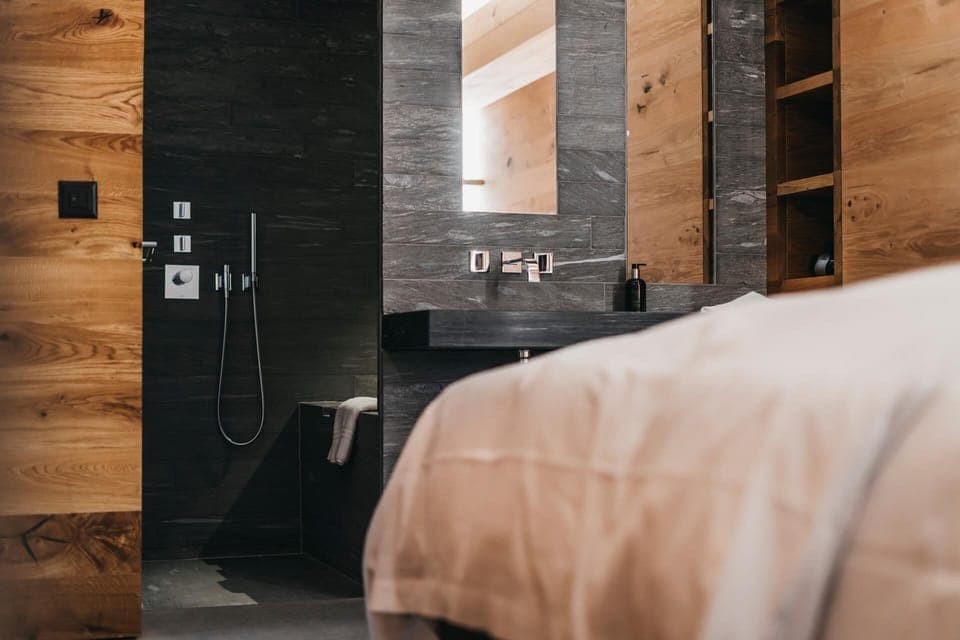 Eco-friendly toiletries, hair dryer, towels, soap