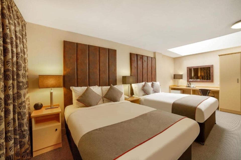 Desk, iron/ironing board, free WiFi, bed sheets