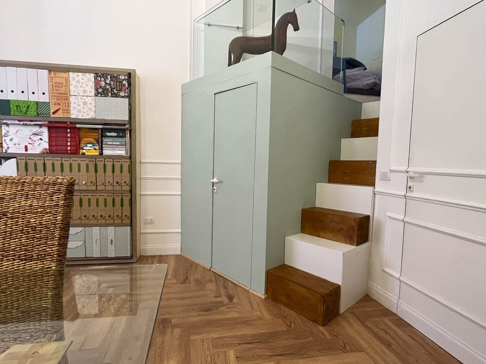 Family Loft | Living area | 32-inch Smart TV with digital channels, TV, fireplace