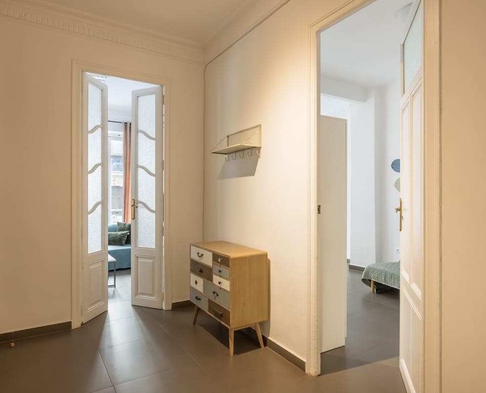 Family Apartment, City View | Laptop workspace, iron/ironing board, free cribs/infant beds