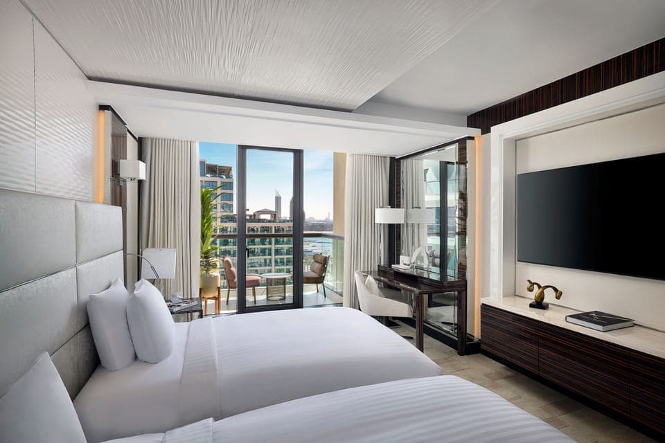 Palm Penthouse,1 King Bedroom and 1 Double Bedroom, Private Terrace Lounge, Club Lounge Access | Premium bedding, minibar, in-room safe, desk