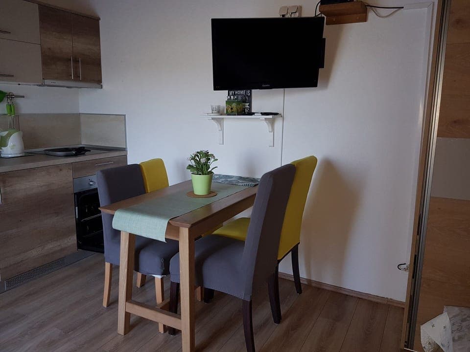 Apartment (One Bedroom Apartment with Terrace) | Living room | TV