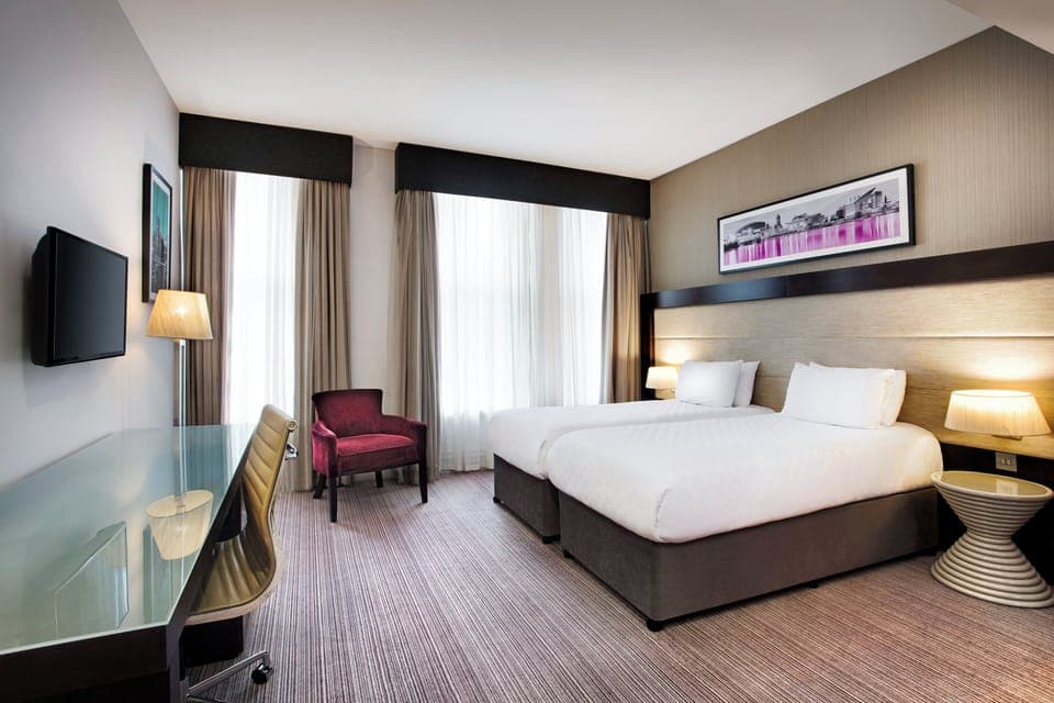 Desk, iron/ironing board, free WiFi, bed sheets