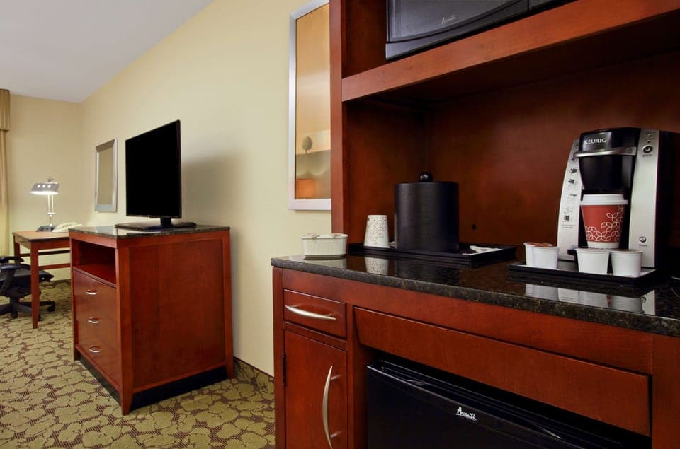 In-room safe, desk, blackout drapes, iron/ironing board