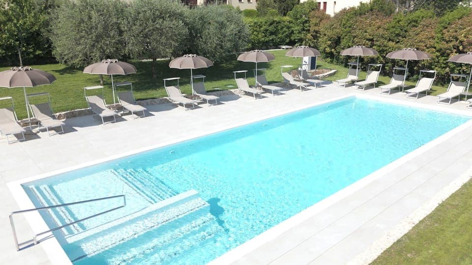 Seasonal outdoor pool