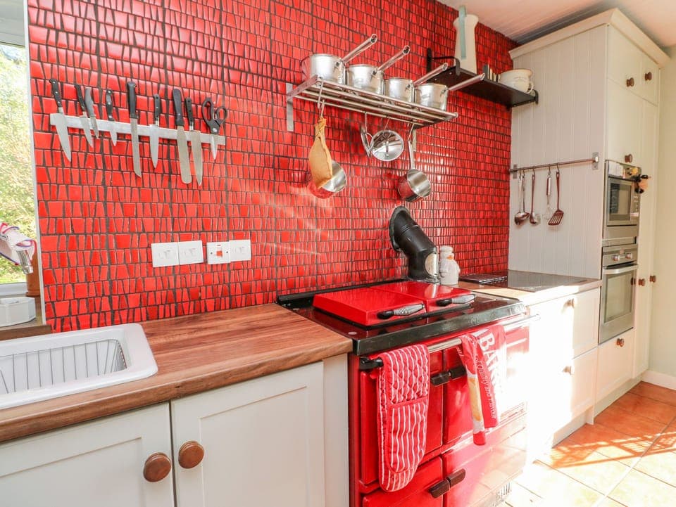 Fridge, dishwasher, electric kettle, toaster