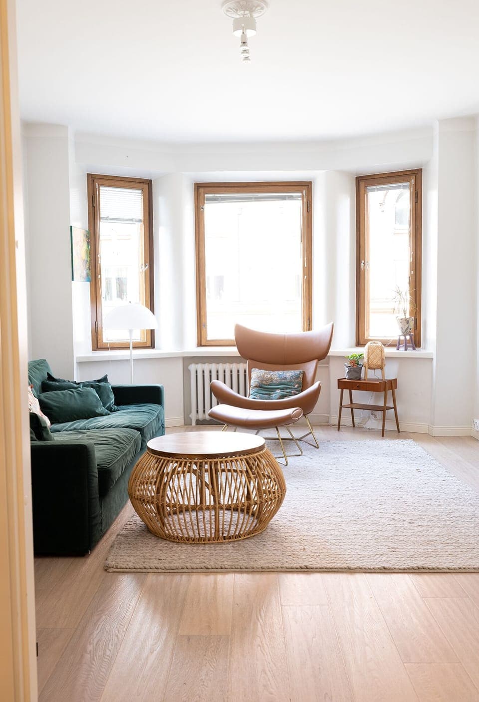 Superior Apartment | Living area | 36-inch TV with cable channels